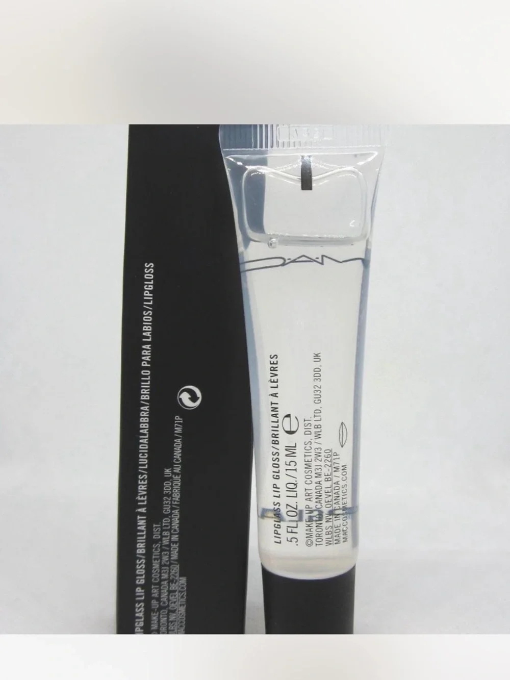 MAC Cosmetics Clear Lipglass High-Shine Lip Gloss